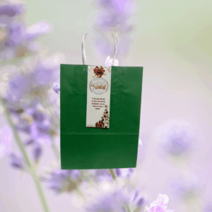 TAG PARA SACOLA DE PRESENTE - CREME