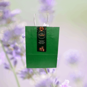 TAG PARA SACOLA DE PRESENTE - BOLA DE NATAL-COR VERDE